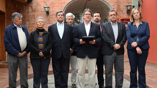 Se espera una declaración de parte del jefe de la delegación del gobierno, Gustavo Bell, sobre la crisis que atraviesa la negociación.. Foto: Cortesía/ Presidencia