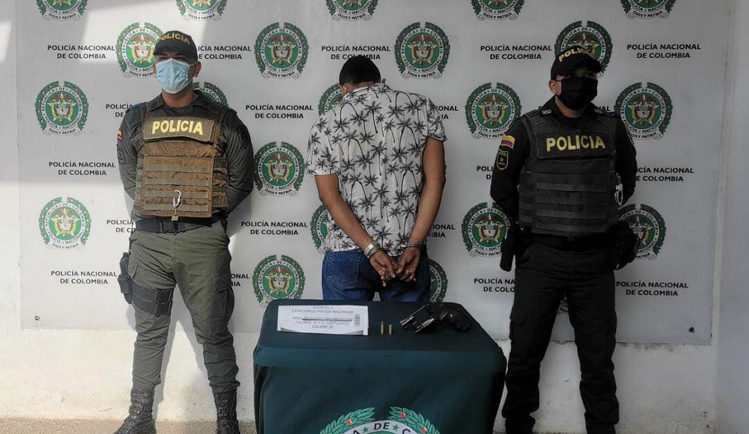 La detención se registró en el barrio Las Delicias de esa población