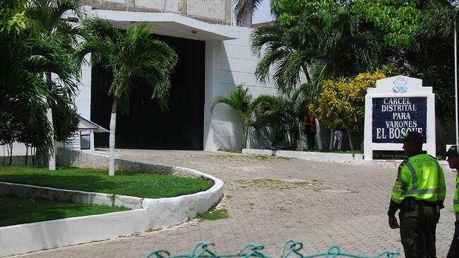 Cárcel El Bosque de Barranquilla. Foto: Colprensa