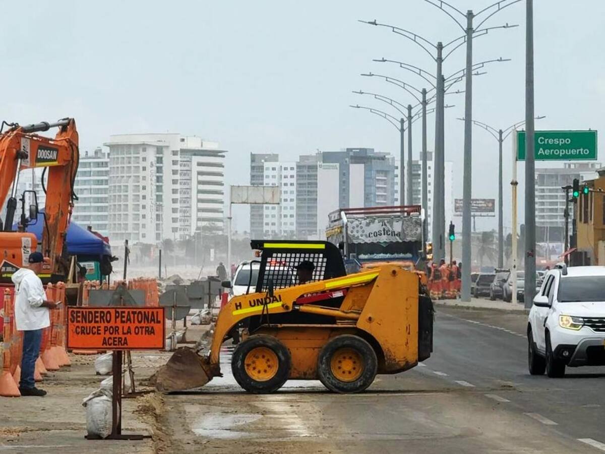 Bandera roja en zona insular y amarilla en la bahía interna, entre las medidas