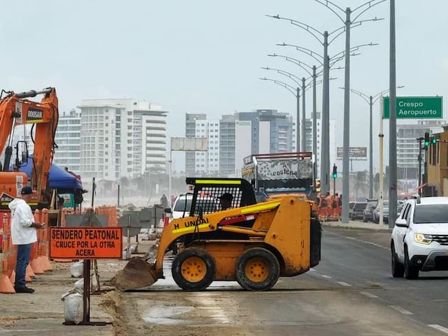 Bandera roja en zona insular y amarilla en la bahía interna, entre las medidas