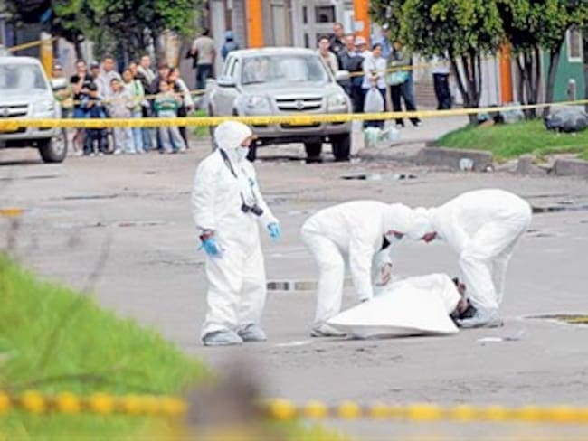 En febrero se redujo la tasa de homicidio en Bogotá en un 14%