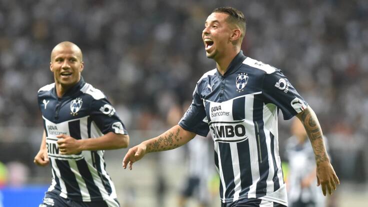 Edwin Cardona, volante del Monterrey