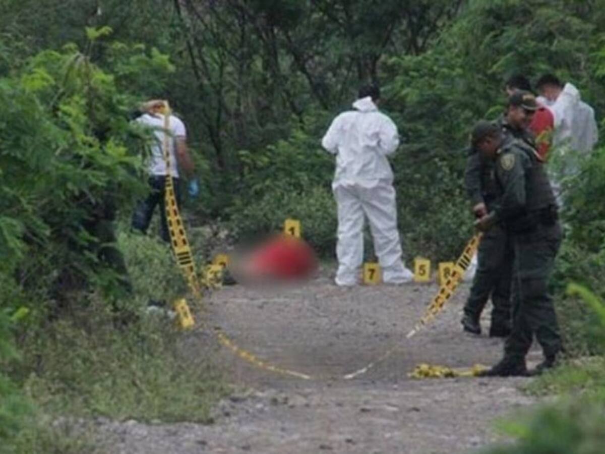 Dos hombres fueron asesinados en una trocha en el municipio de El Zulia