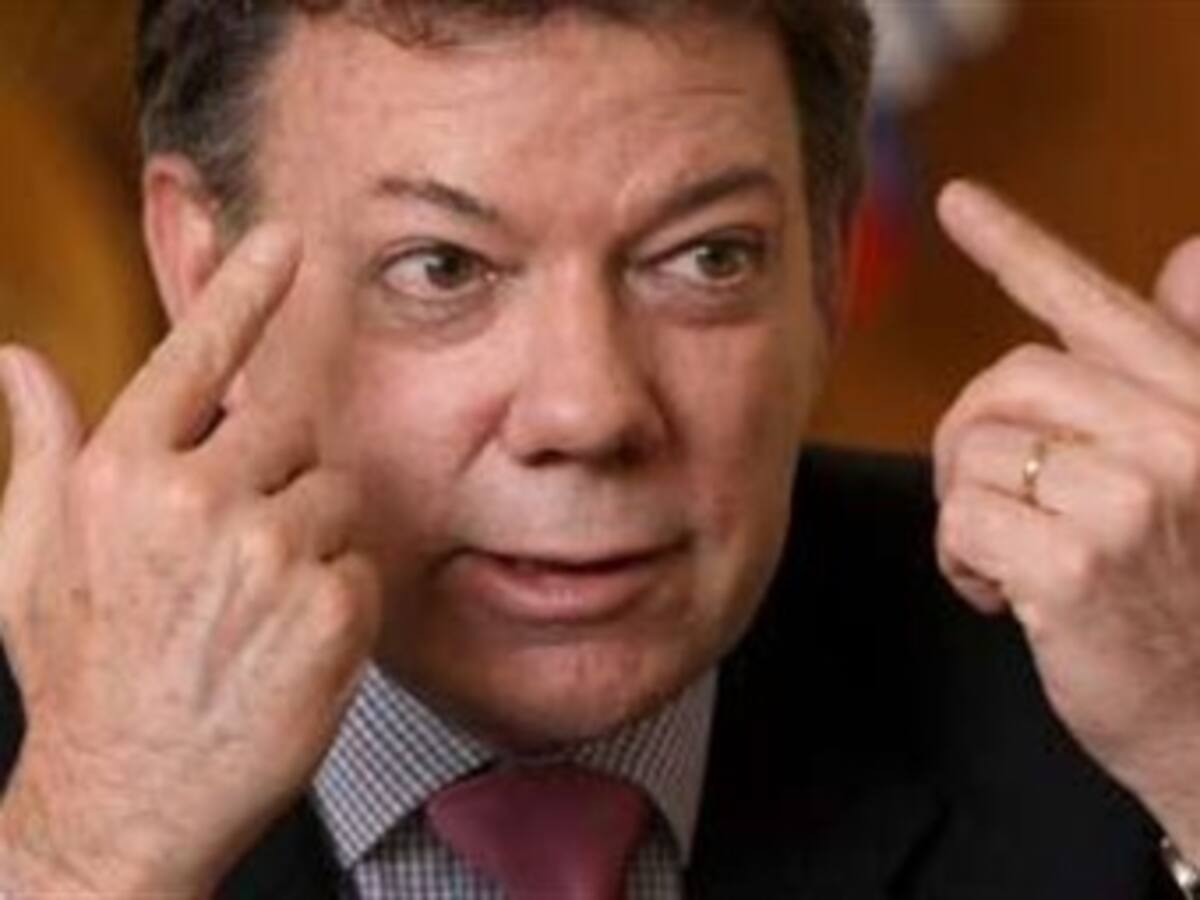 Juan Manuel Santos afirma que 'Ecuador entrará en razón'