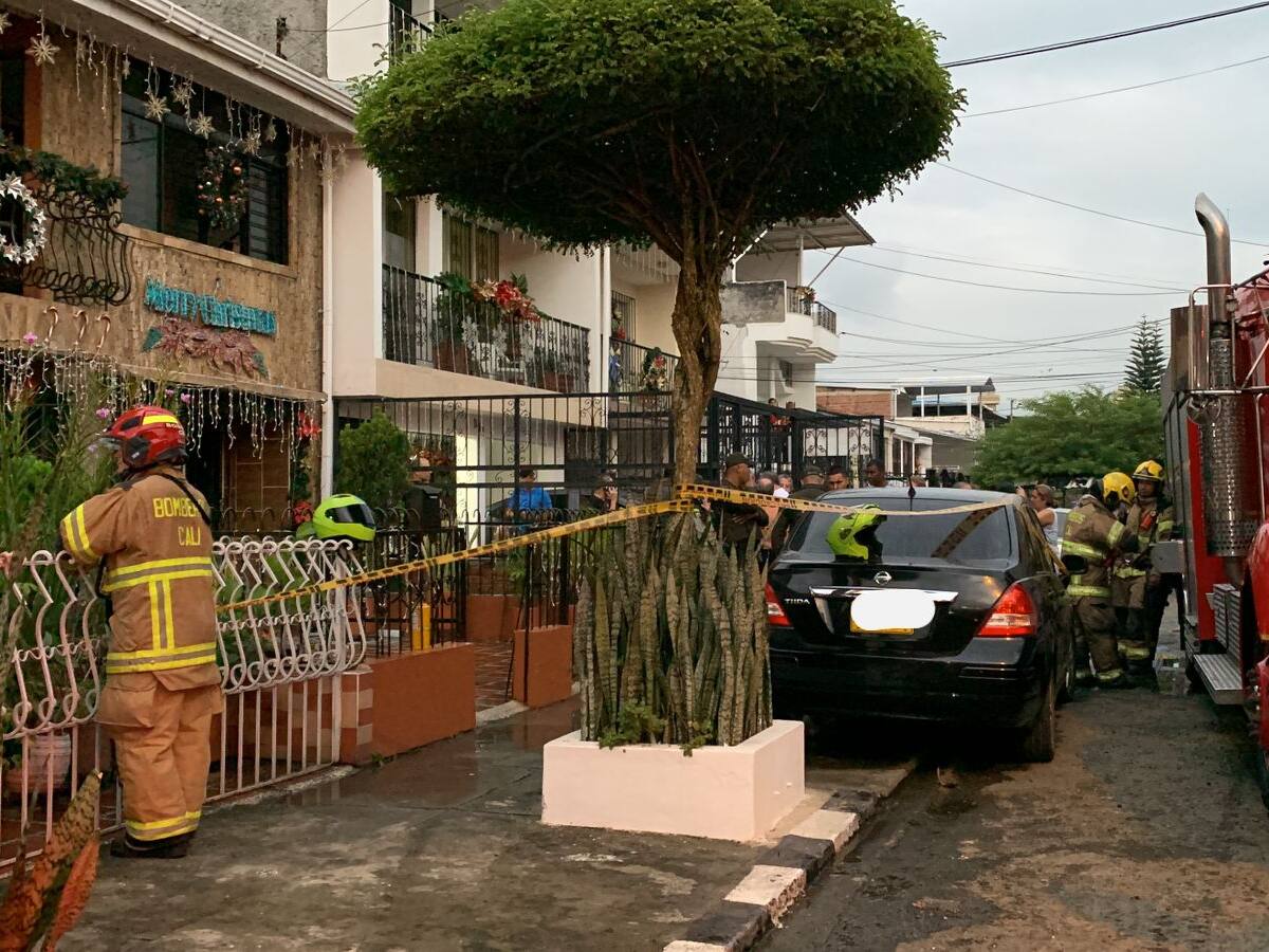Cali: adulto mayor murió incinerado tras incendiarse su casa