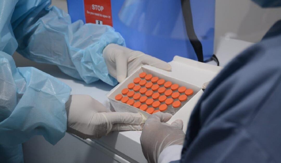 Vacunas que llegaron a la Alta Guajira