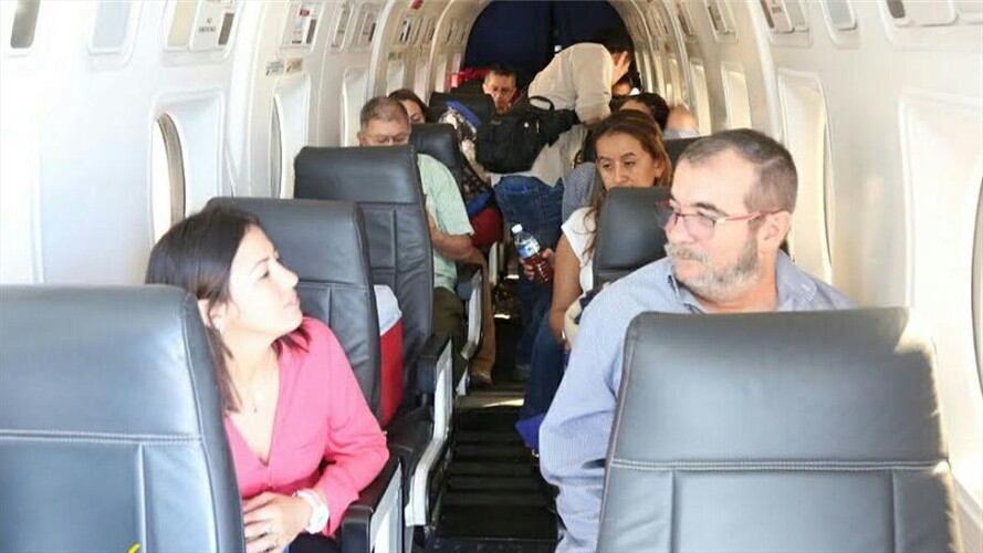 Timochenko ya está en Bogotá . Foto: Farc