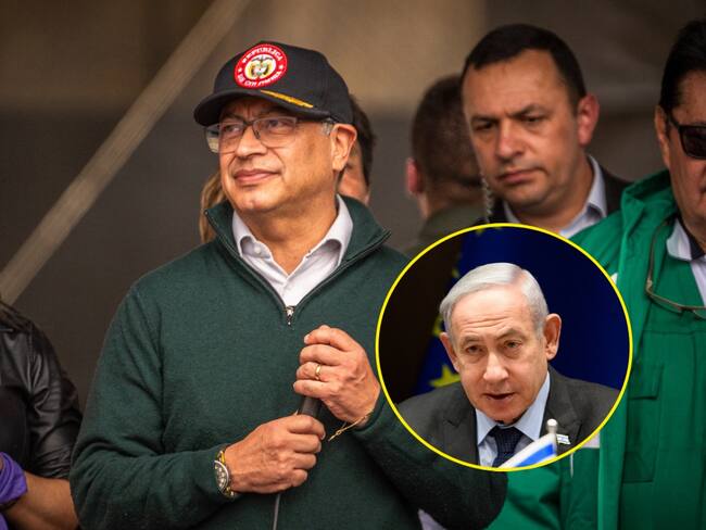 Gustavo Petro y Benjamín Netanyahu | Fotos: Gettyimages