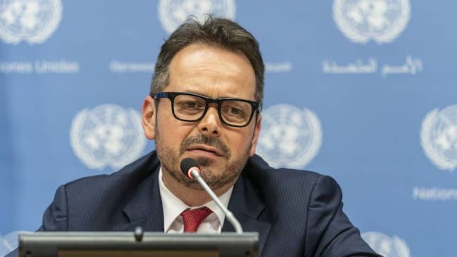 El jefe de la Misión de Verificación en Colombia, Carlos Ruiz Massieu / . (Getty)