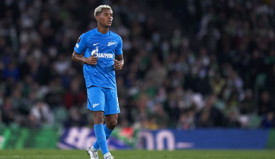 Wilmar Barrios, jugador colombiano en el Zenit de Rusia.