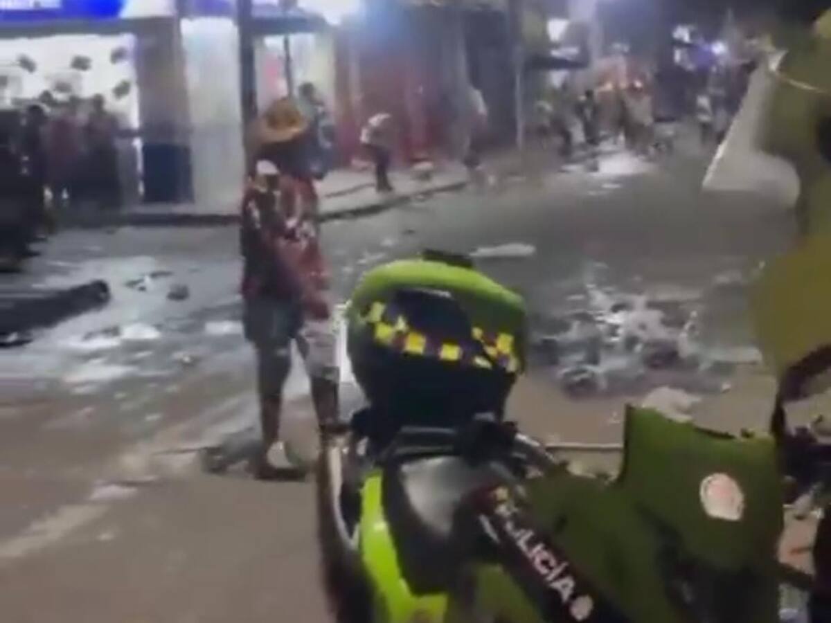 Disturbios en Malambo durante el Festival del Porro
