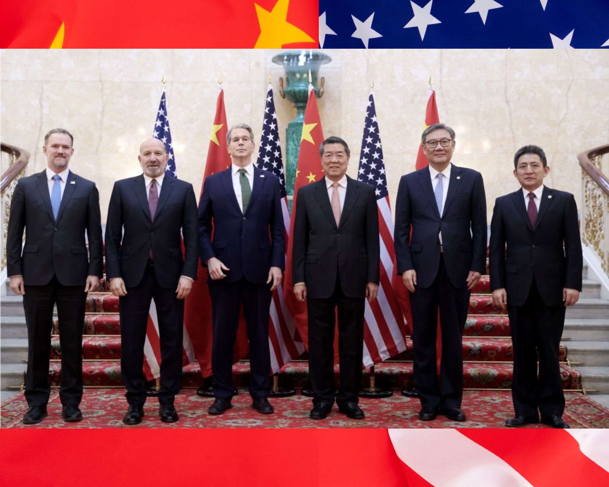 Las delegaciones de negociación comercial de ambos países comunicarán a su gobierno los alcances del acuerdo antes de progresar con las conversaciones que buscan suspender la guerra arancelaria y ampliar el comercio.
(Foto: Caracol Radio / Getty )