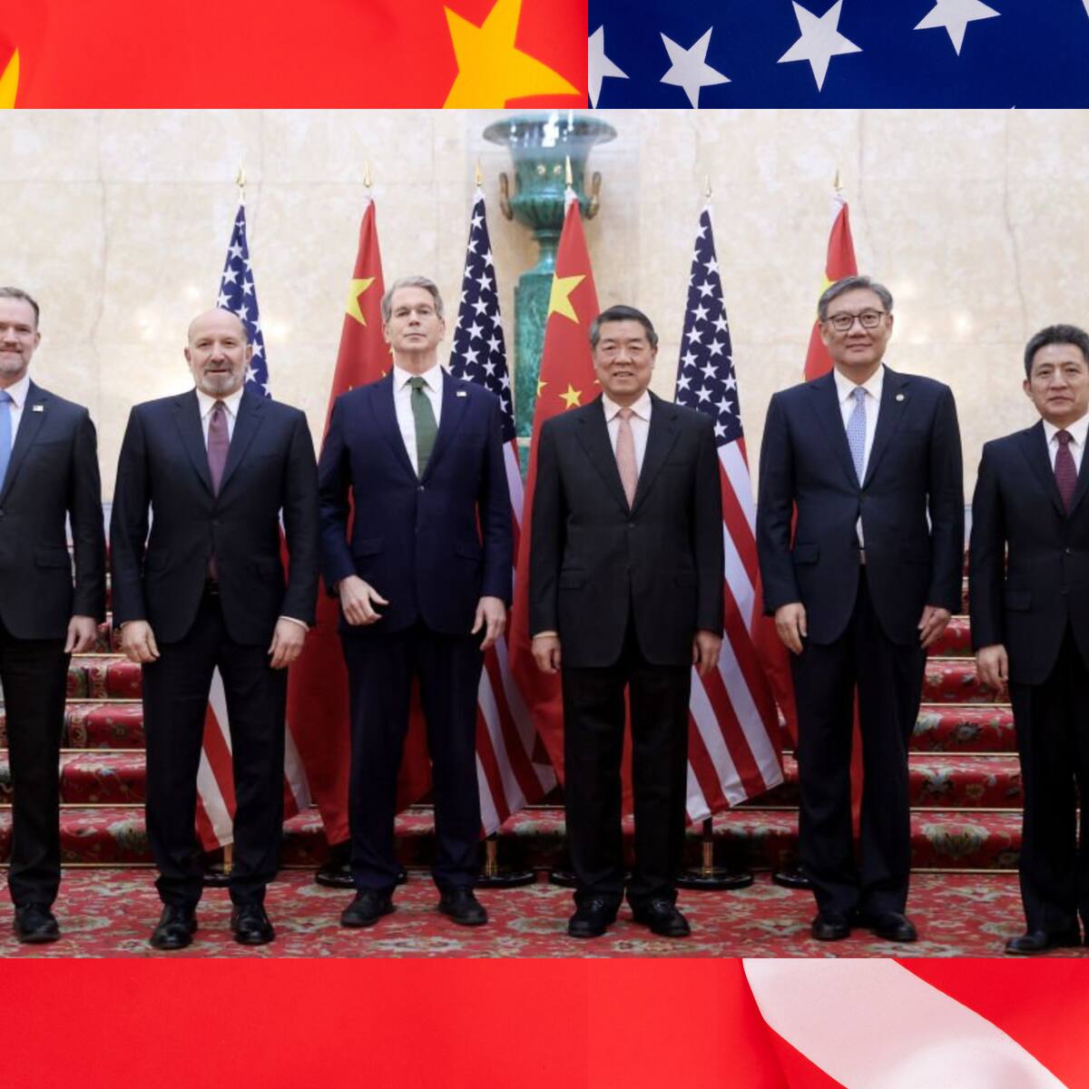 China y Estados Unidos logran acuerdo general para superar tensiones arancelarias