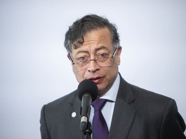 Presidente de Colombia, Gustavo Petro. (Lorena Sopena Lopez/Anadolu via Getty Images)