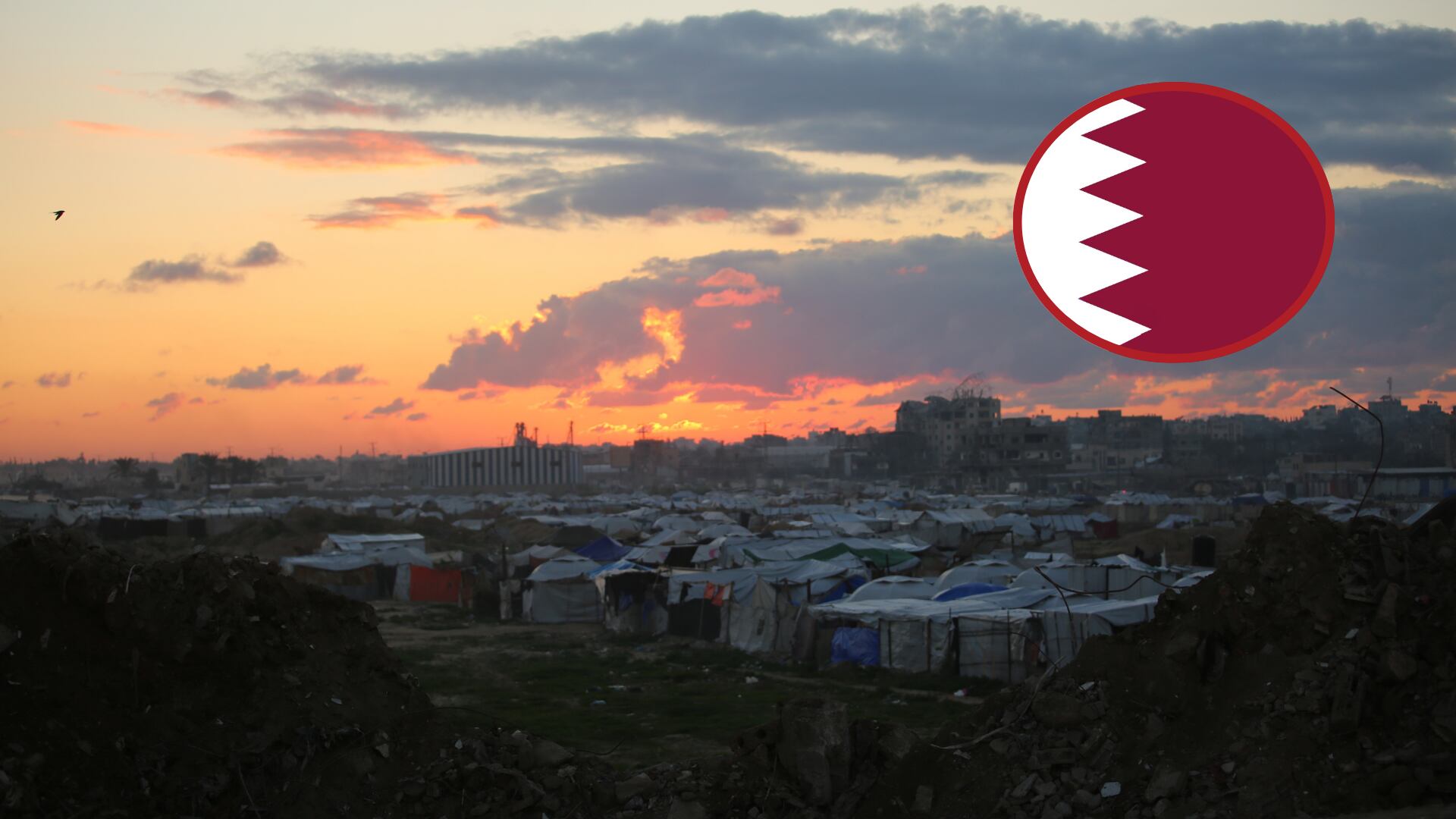 Franja de Gaza. Foto: Chris McGrath.Qatar. Foto: Getty Images.