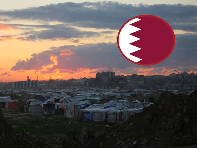 Franja de Gaza. Foto: Chris McGrath.Qatar. Foto: Getty Images.