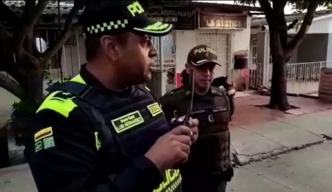 General Luis Hernández, comandante de la Policía Metropolitana