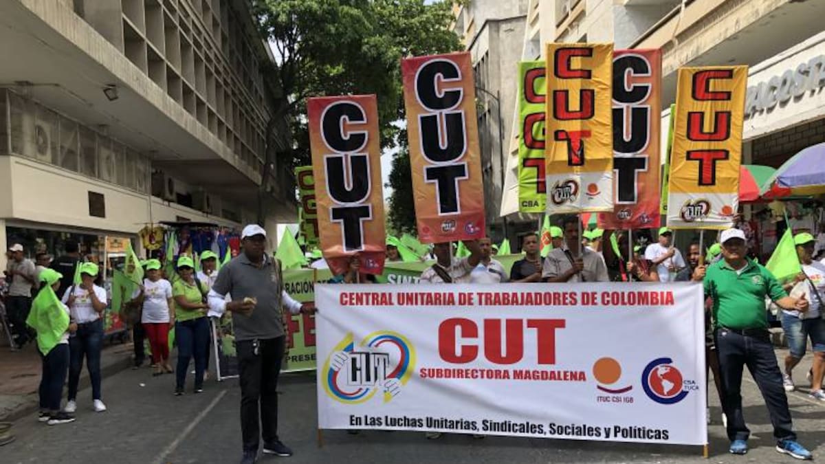 Jornada de manifestaciones en Santa Marta: autoridades instalaron un Puesto de Mando Unificado