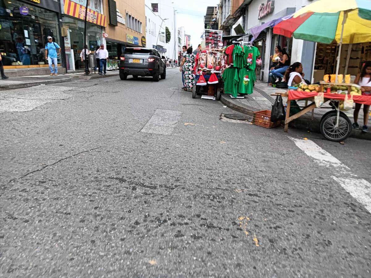 Armenia tendrá cuatro calles en el centro donde estarán ubicados vendedores ambulantes