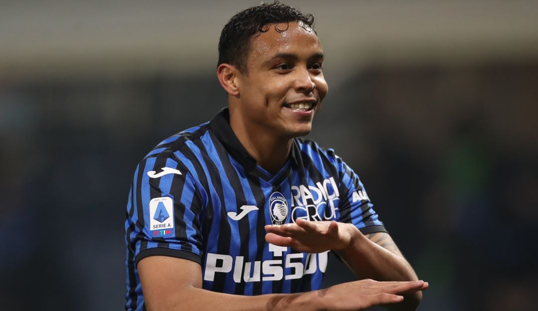Luis Muriel anotó en la victoria 3-1 del Atalanta ante Spezia.