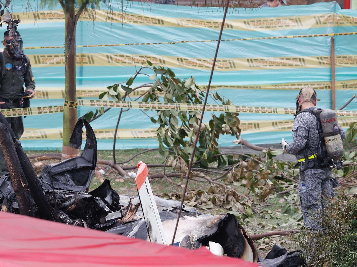 Falleció el cadete accidentado en avioneta en el centro Cali