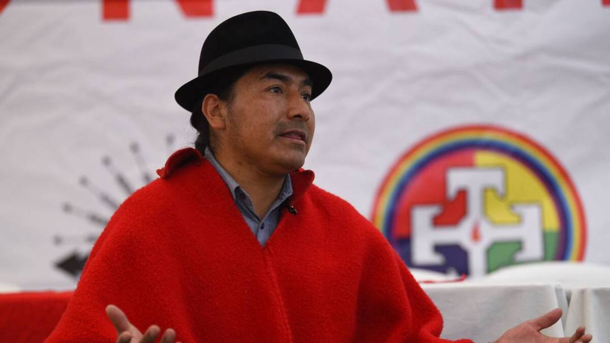 En Ecuador fue detenido el líder de los indígenas y piden radicalizar protestas