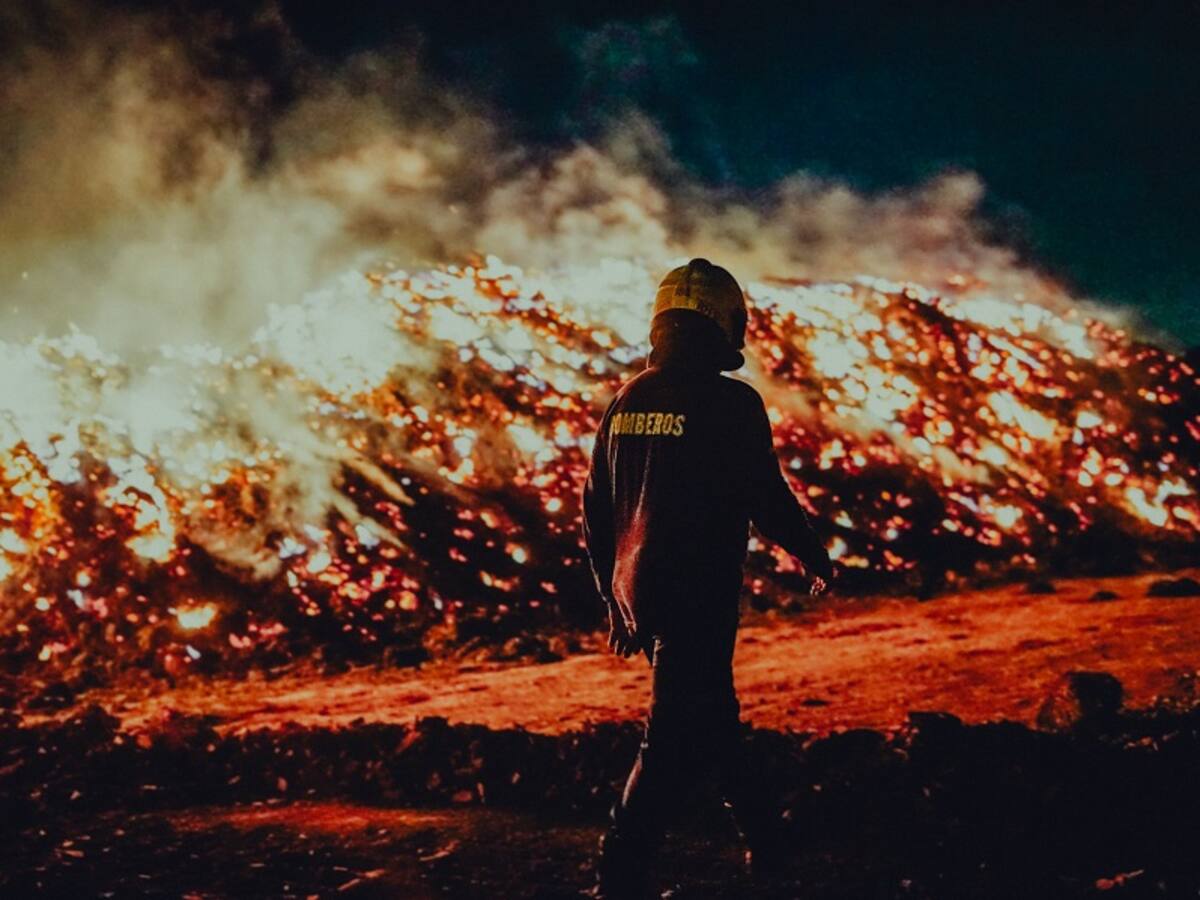 Incendio en ladrillera de Pasacaballos dejó millonarias pérdidas materiales