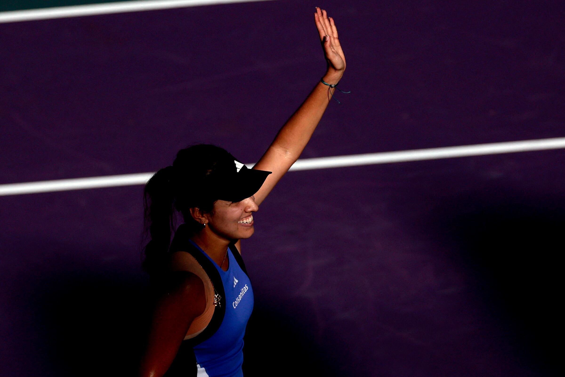 Camila Osorio durante su participación en el Abierto de Guadalajara. (Photo by ULISES RUIZ/AFP via Getty Images)