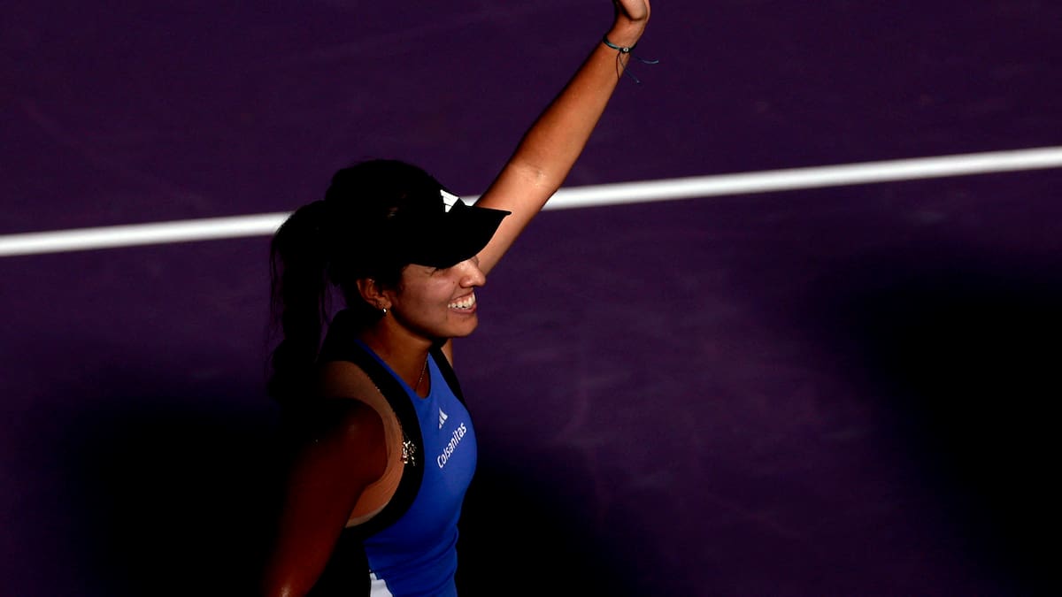 Camila Osorio se instaló en semifinales del Abierto de Guadalajara y hace historia