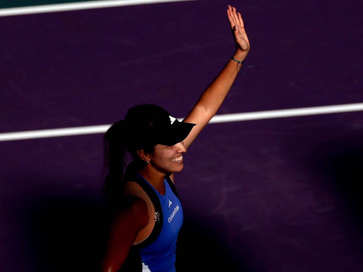 Camila Osorio se instaló en semifinales del Abierto de Guadalajara y hace historia