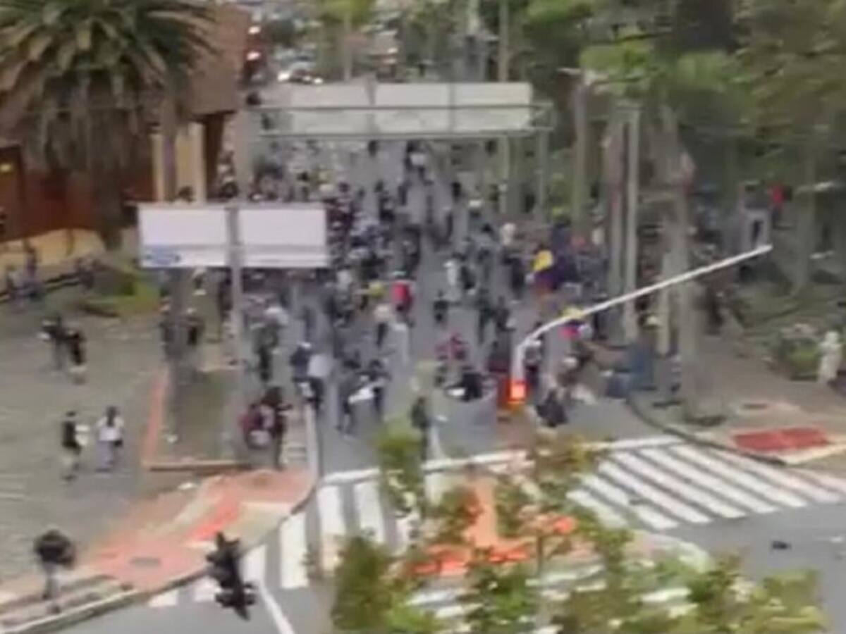 Autoridades de Manizales, reportaron disturbios en el sector de El Cable