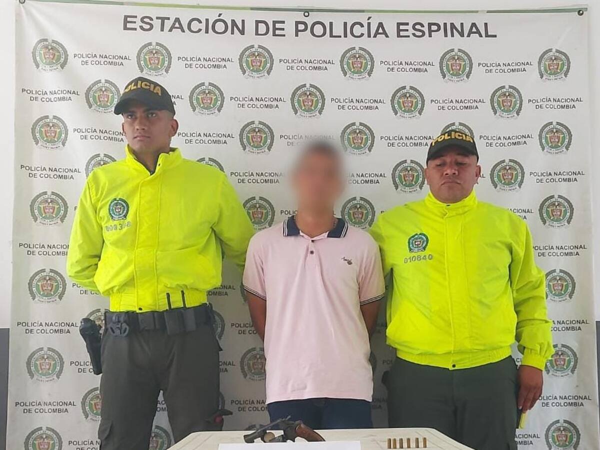 La Policía logra la captura de alias ‘El Soldado’ en el Espinal, Tolima
