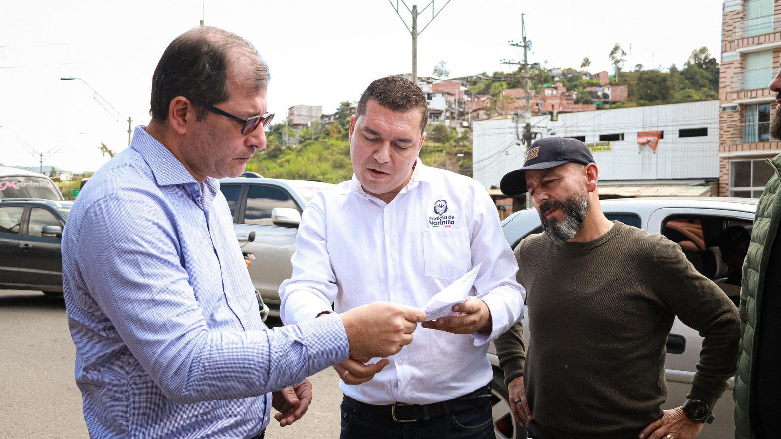 Presidente de la ANI y alcalde de Marinilla. Cortesía: Alcaldía de Marinilla