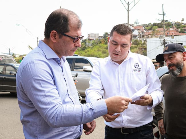 Presidente de la ANI y alcalde de Marinilla. Cortesía: Alcaldía de Marinilla