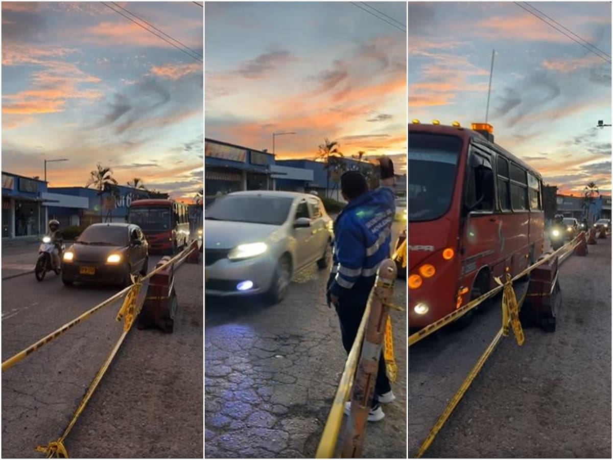 Problemas de movilidad en el norte de Ibagué sacaron al secretario, Ricardo Rodríguez