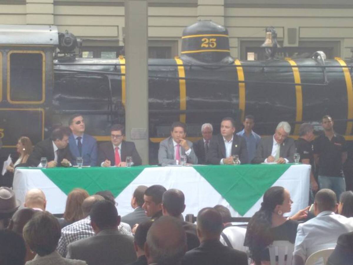 Crean sociedad para materializar el sueño de revivir el Ferrocarril de Antioquia