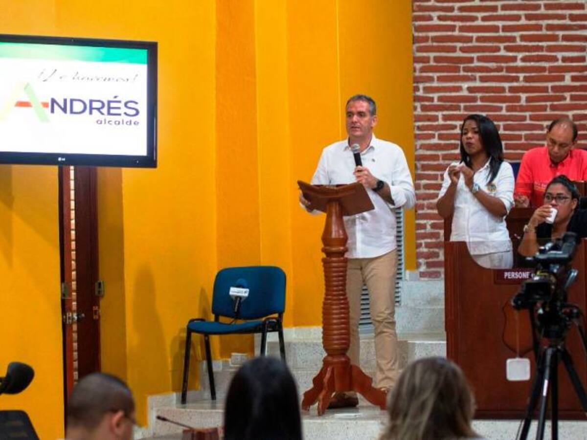 Andrés Betancourt solicitó curul en el concejo de Cartagena