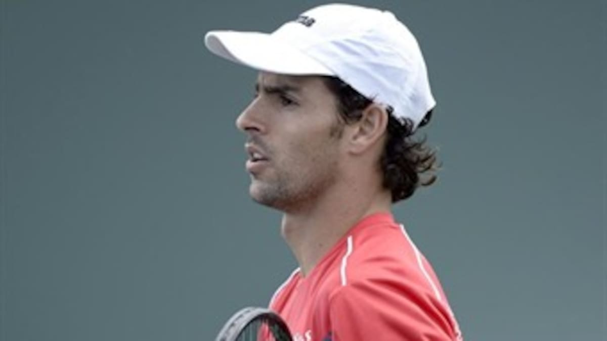 En suspenso quedó el juego entre Giraldo y Berlocq