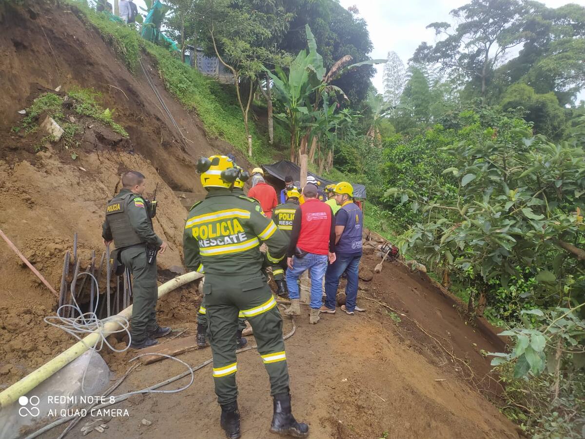 Menor de 14 años quedó atrapada en un deslizamiento de tierra en el Huila