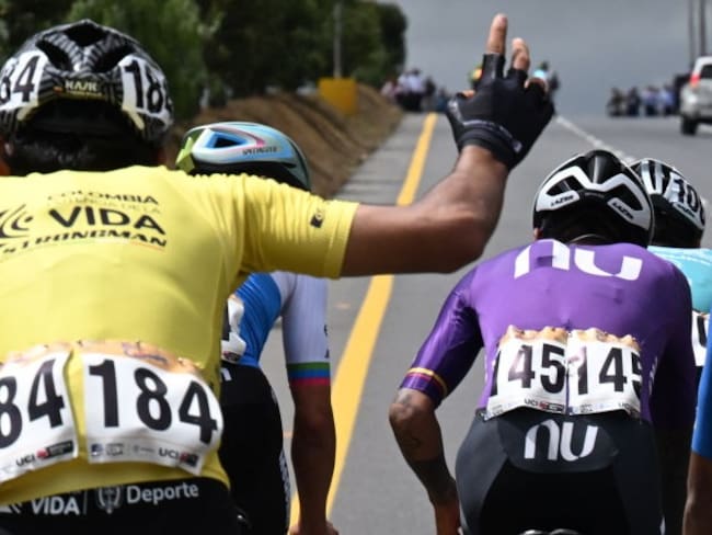 Freddy Avila, ciclista del equipo Colombia Potencia de la Vida durante el Tour Colombia / Getty Images