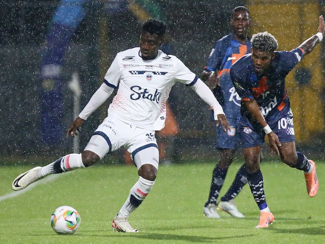 Chicó y Fortaleza se enfrentan por la fecha 7 del campeonato. (Colprensa - Lina Gasca).