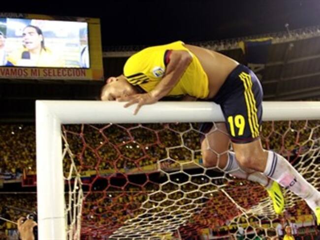 Así celebró la selección Colombia la clasificación al Mundial