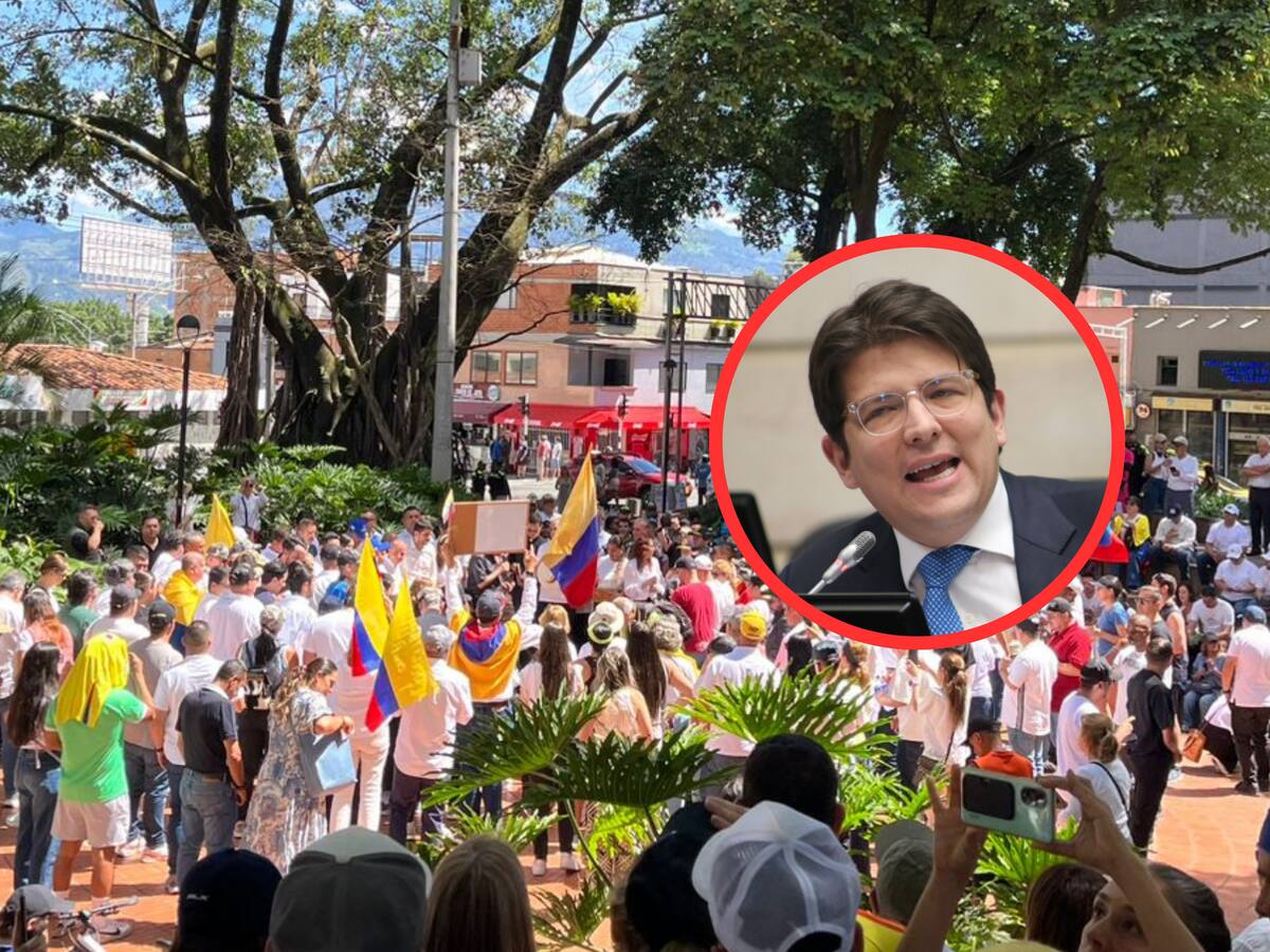 Con velatón en Medellín, pidieron por la pronta recuperación del precandidato Miguel Uribe