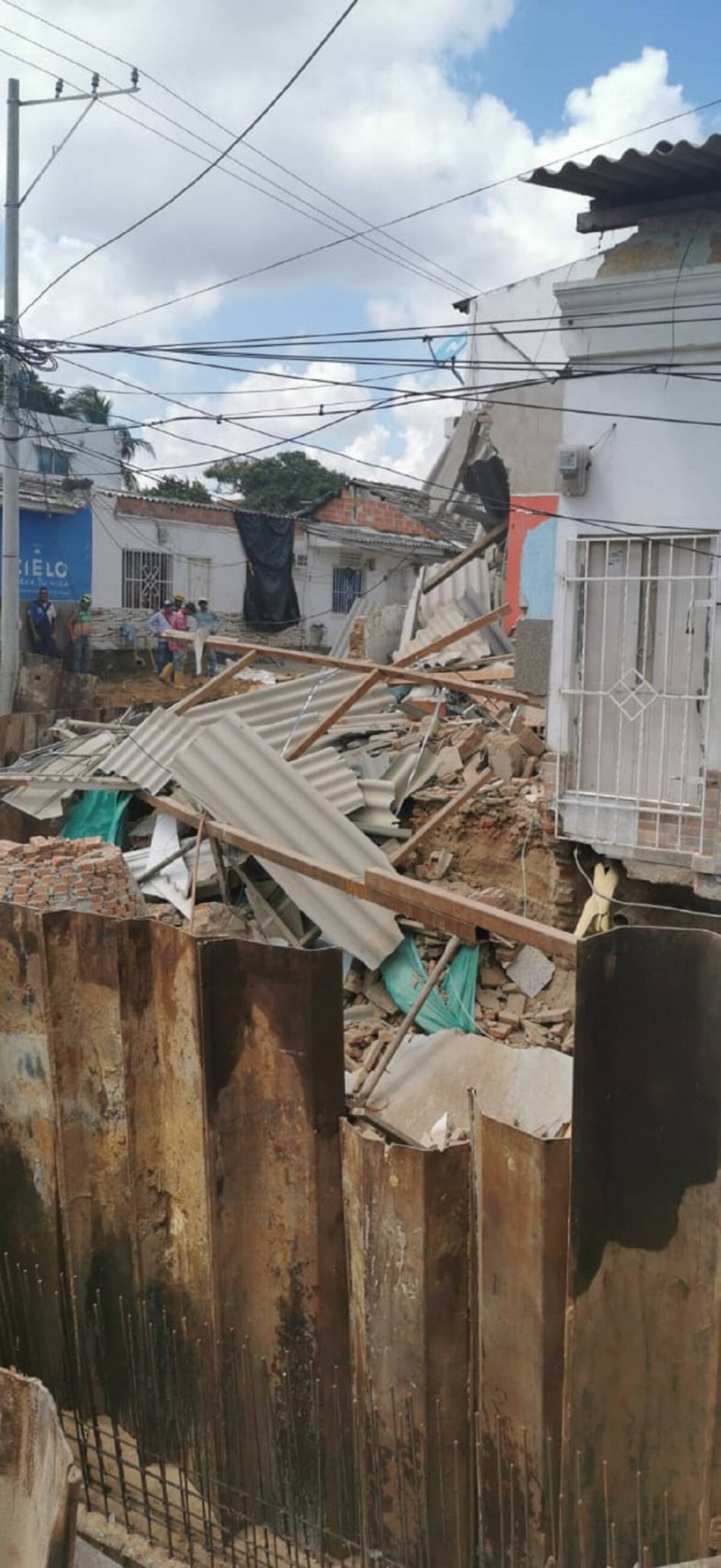 Los residentes piden celeridad en las obras