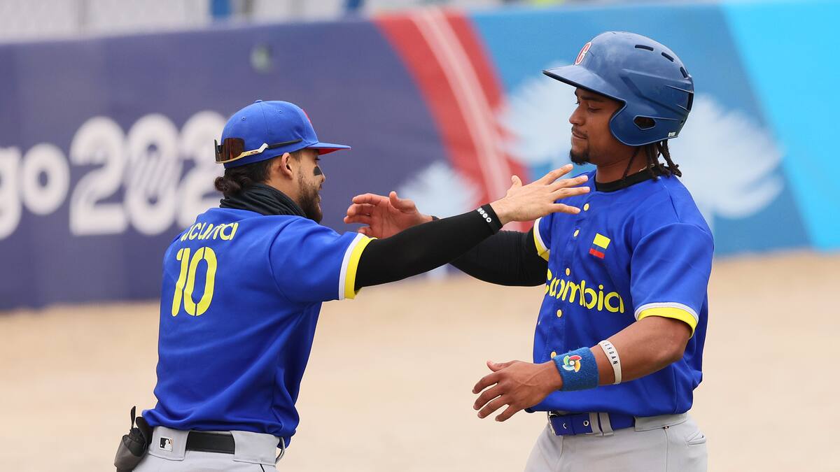 El equipo colombiano de béisbol gana la undécima medalla de oro del país en Panamericanos