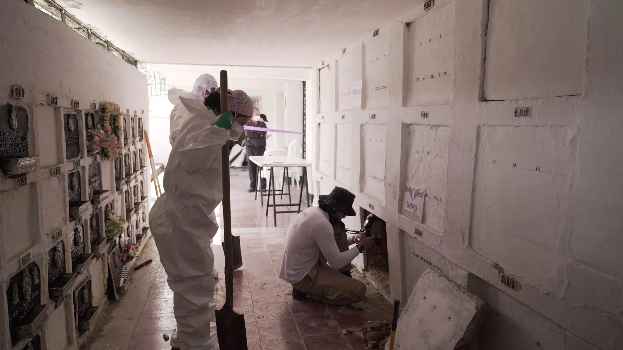 En el cementerio de El Santuario, en el 2021, se hizo un inventario de 36 cuerpos no identificados. Foto: Cortesía.