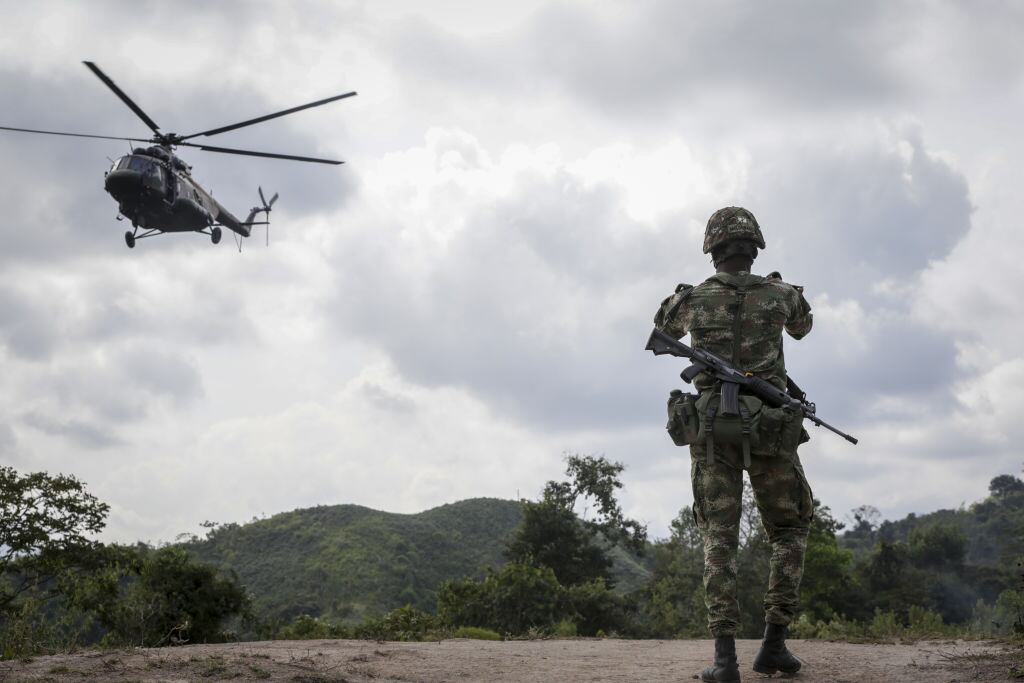Soldados colombianos imagen de referencia. Foto: Getty Images.