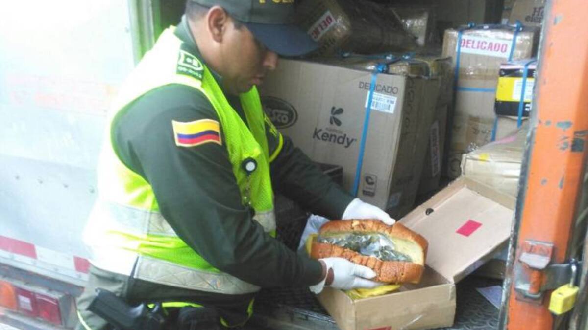 Enviaron encomienda de panes cargados con marihuana