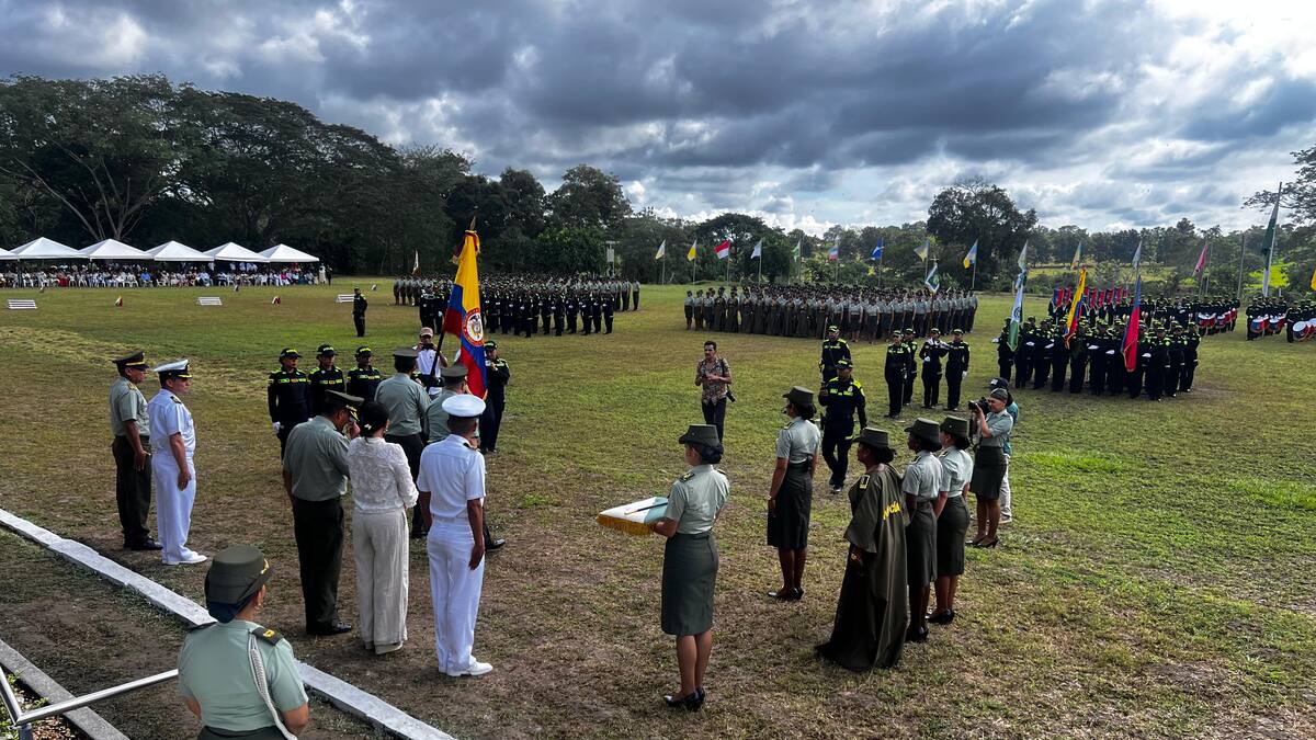 Más de 690 patrulleros de policía se graduaron en Corozal, Sucre